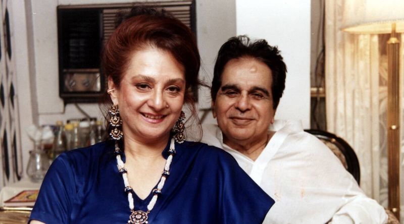 Dilip Kumar and Saira Banu