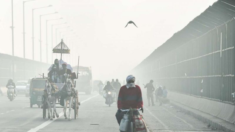 Cold wave in North India