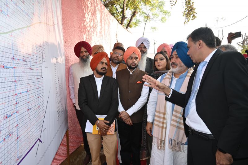 Chetan Singh Jauramajra lays foundation stone of Punjab's largest treated water irrigation project in Moga