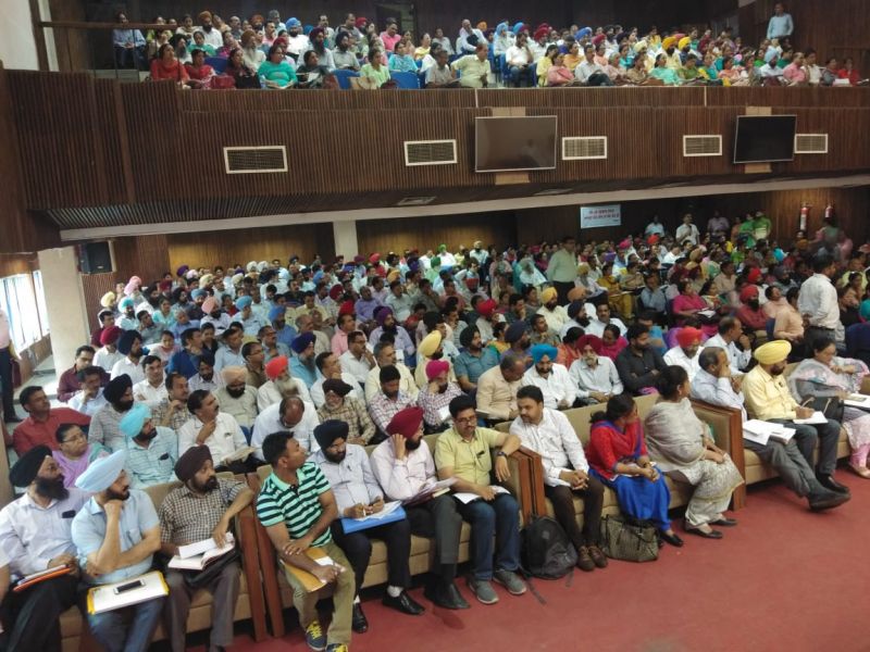 Meeting organized by education department