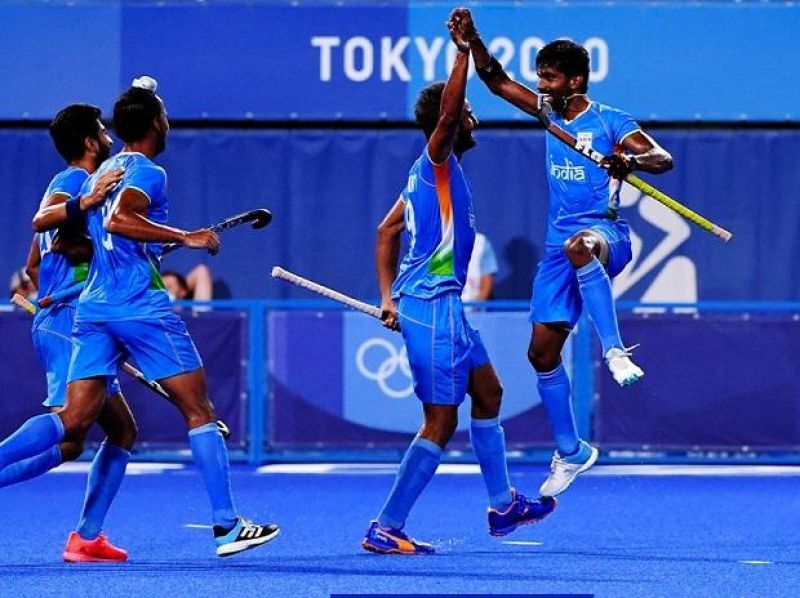  India Beat Great Britain 3-1 To March Into Men's Hockey Semis