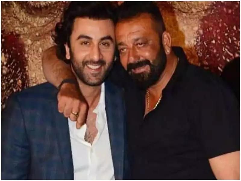 Ranbir kapoor and Sanjay dutt