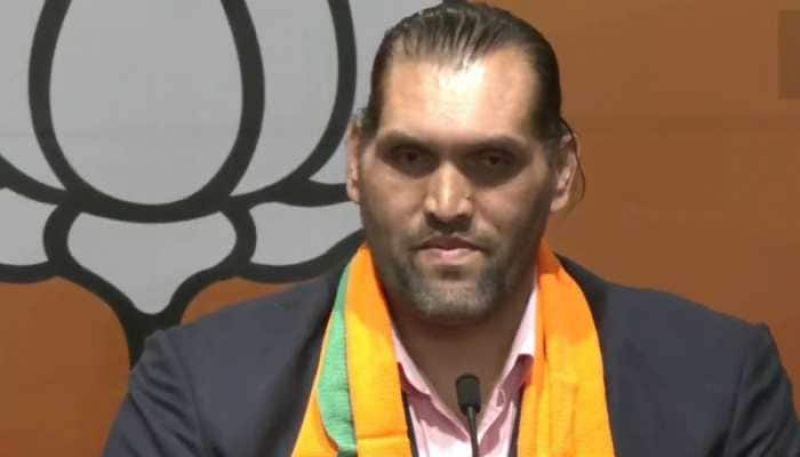 The Great Khali joins BJP