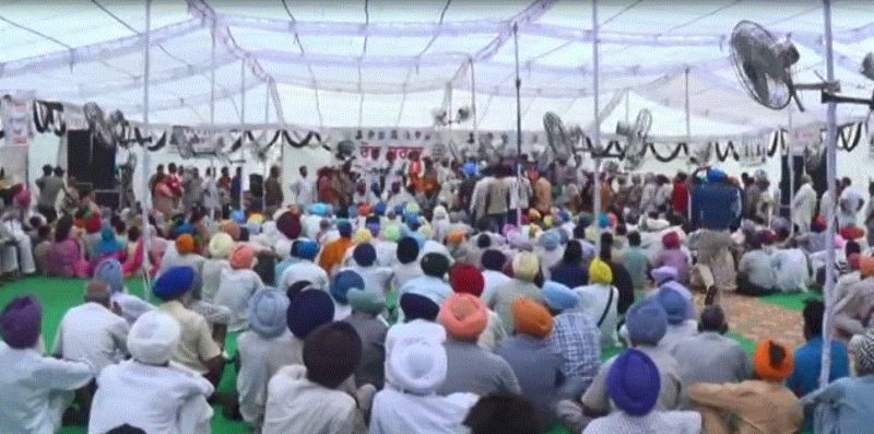 Rally in kharar against BJP