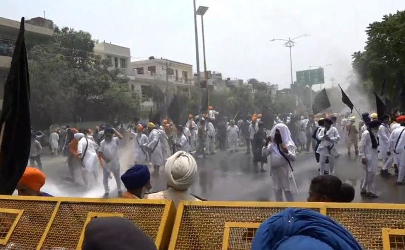 Sikh organization protest-3