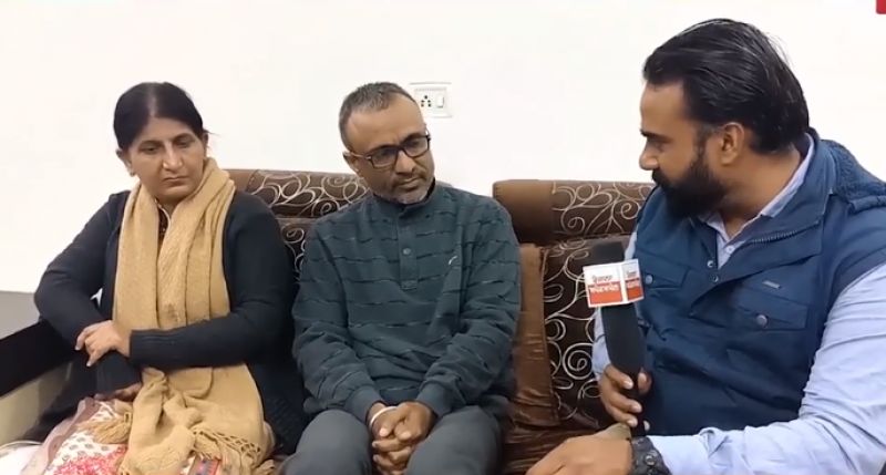 Parents of Ludhiana Girl in Ukraine 