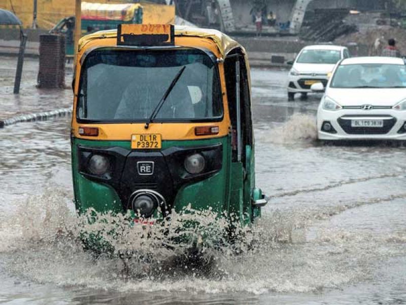 Heavy Rain Delhi