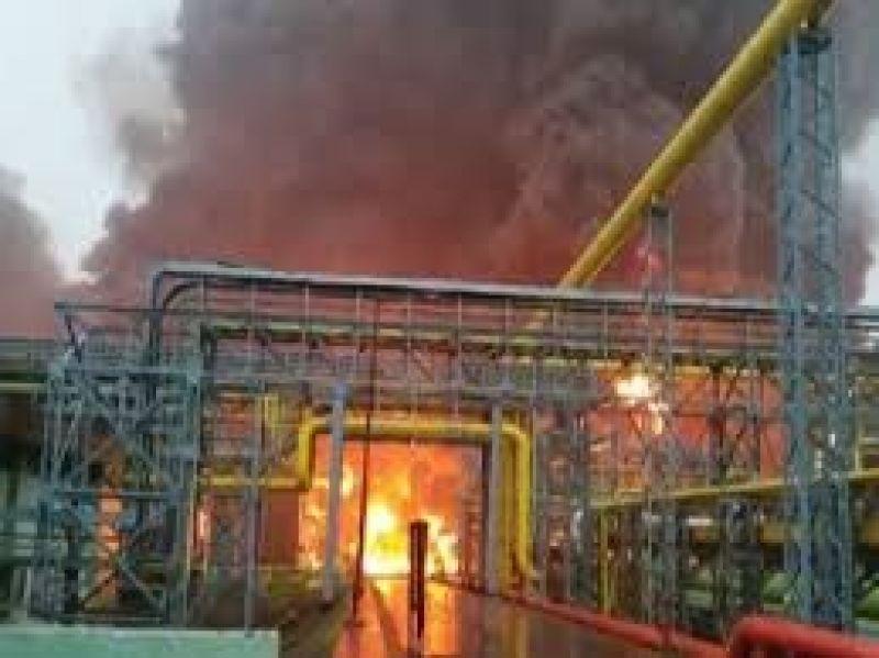 MaharashtraNavi Mumbai ongc plant cold storage fire