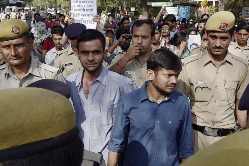 umar khalid-kanhaiya kumar