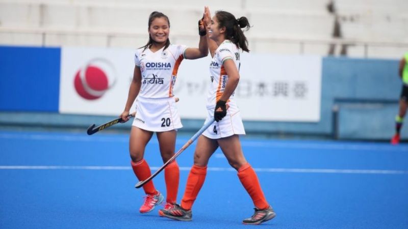 Indian Women's Team beat Fiji 11-0 