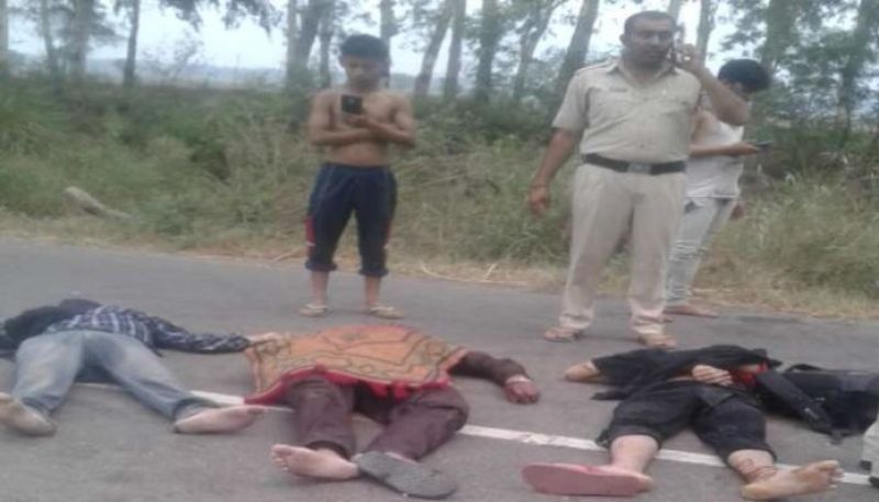 Six people died in road accident