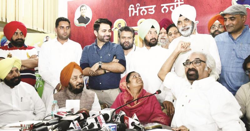 Sam Pitroda during press conference