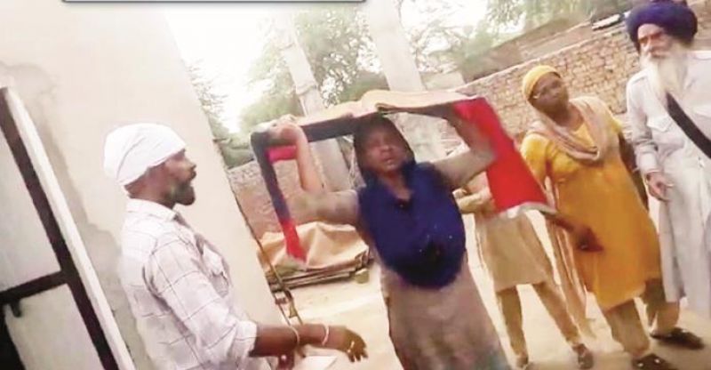 Disrespect of Guru Granth Sahib 