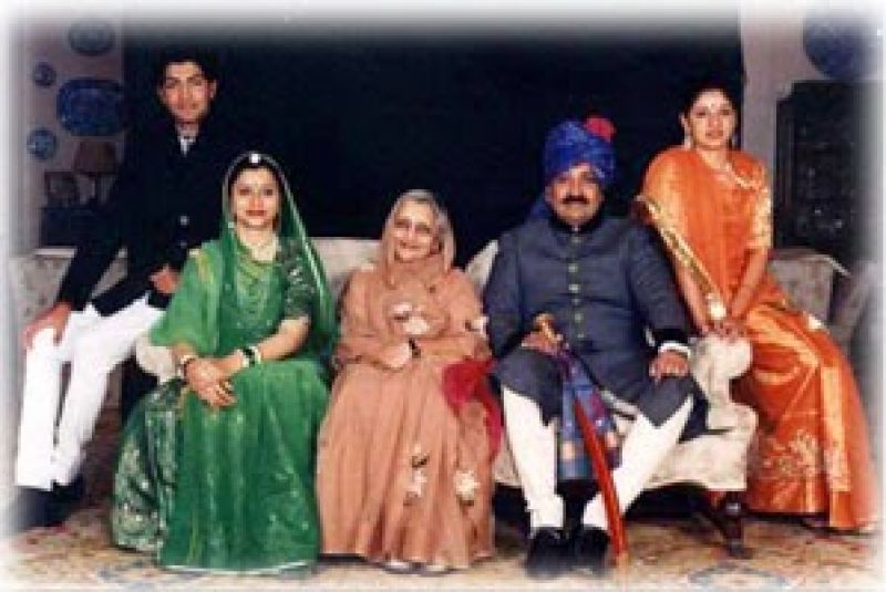Rajmata Krishna Kumari family