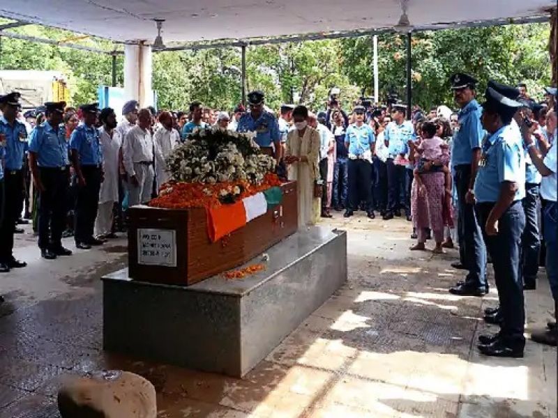 MiG-21 crash: Wing Commander Mohit Rana cremated with state honours