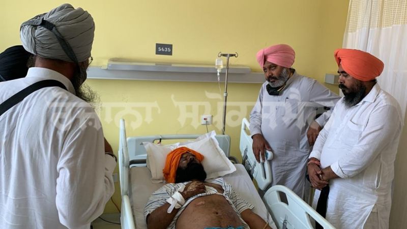 Delegation of AAP MLAs met farm leader Tajinder Singh Virk at Vedanta