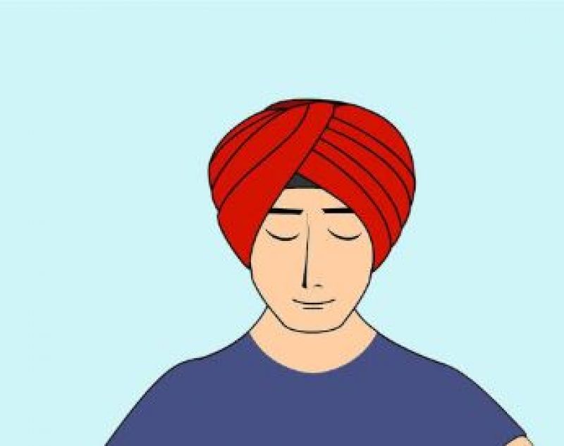 Round Turban Sikh