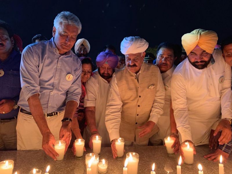 Candlelight march held in Amritsar on eve of Jallianwala Bagh