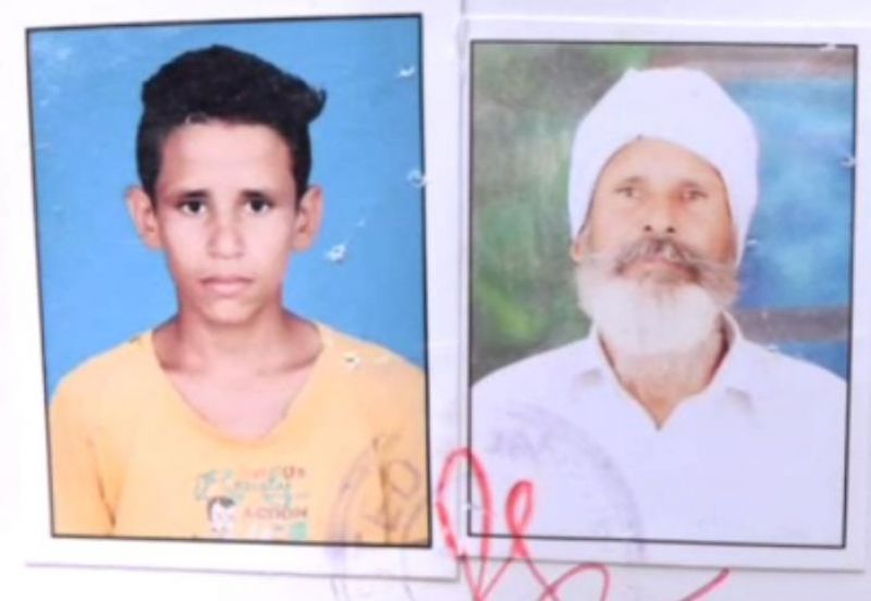 Brother and father file photo