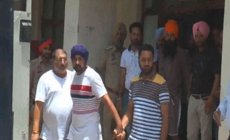 court sent the five accused to judicial custody till July 12