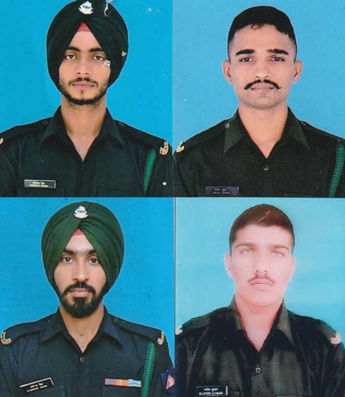 Veerpal Singh, Dimpal Kumar, Manish Kumar and Maninder Singh.