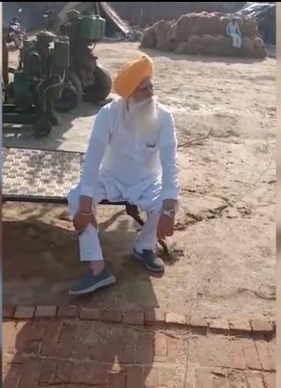 Farmers protest against bjp leader Chand Singh Chatha