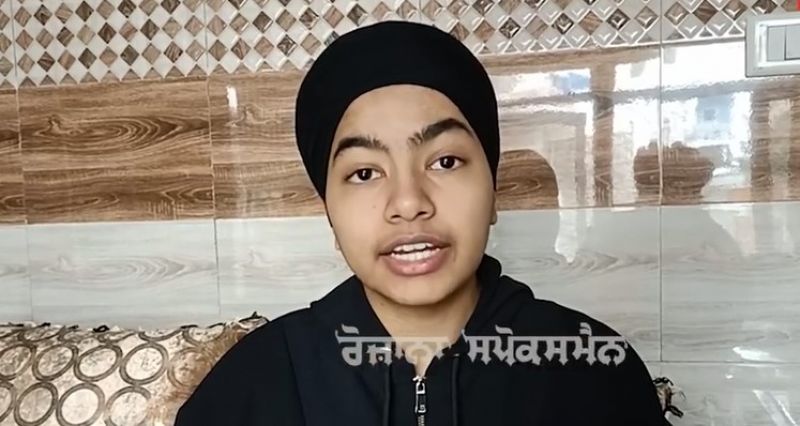 Inderpreet Virk from Sri Anandpur Sahib studying MBBS in Ukraine back home