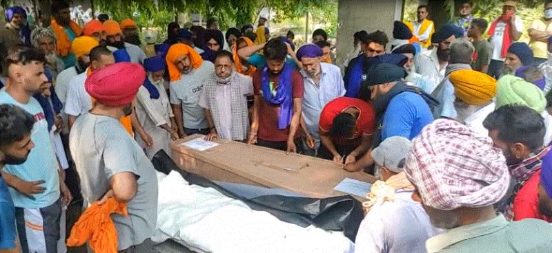 A mother who had been waiting for her son's body for four months died