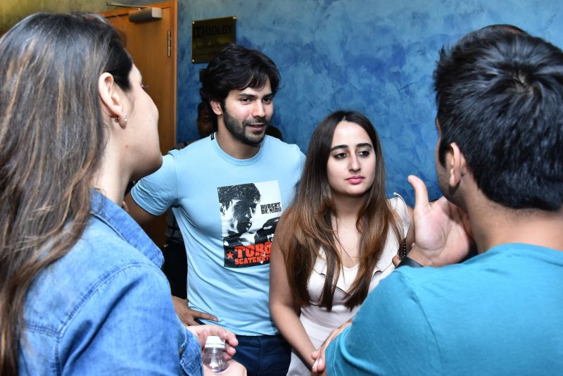  Varun Dhawan and Natasha Dalal 