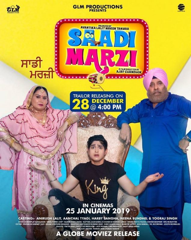 Saadi Marzi Movie