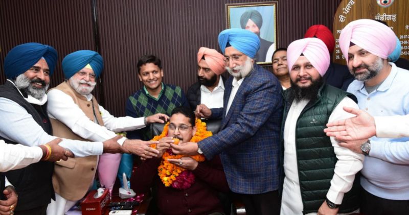 Harish Kumar Jain takes over as Chairman SADB in presence of Deputy CM Randhawa