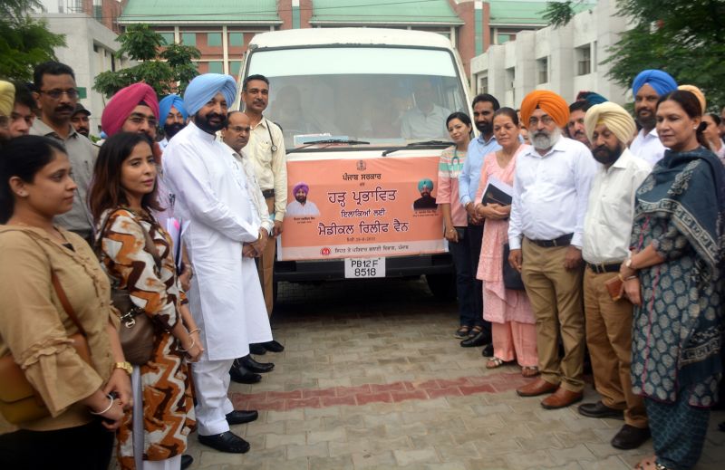 3 Medical Relief Vans dispatched for the flood affected areas