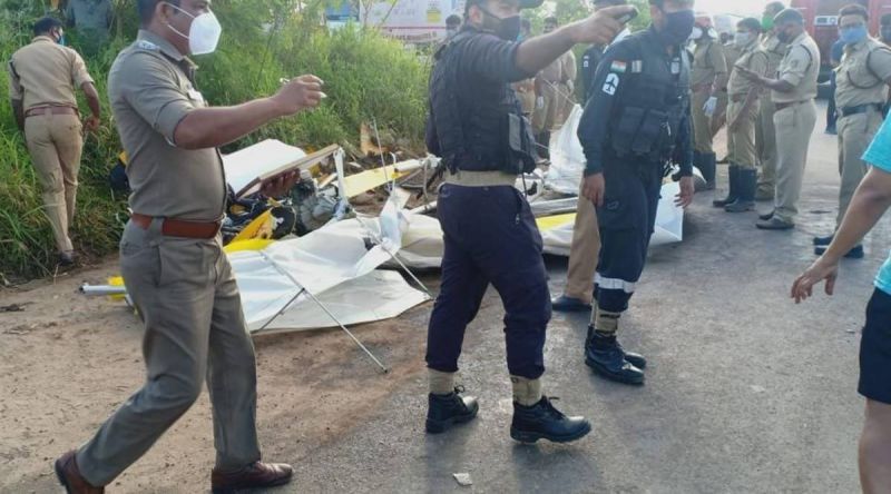 Glider crashes during training session in Kochi