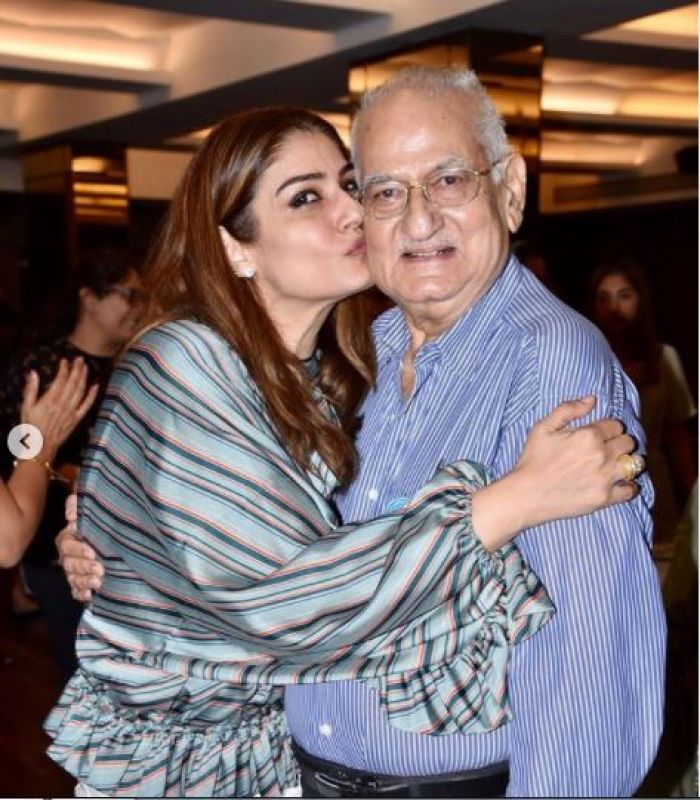 Raveena Tandon's father Ravi Tandon passed away