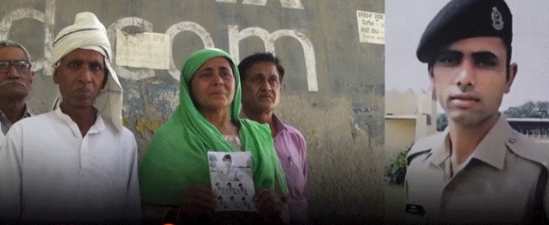 Parents waiting for their son 