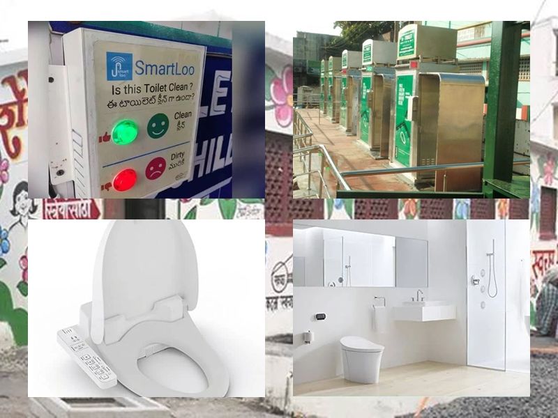 smart and digital toilet
