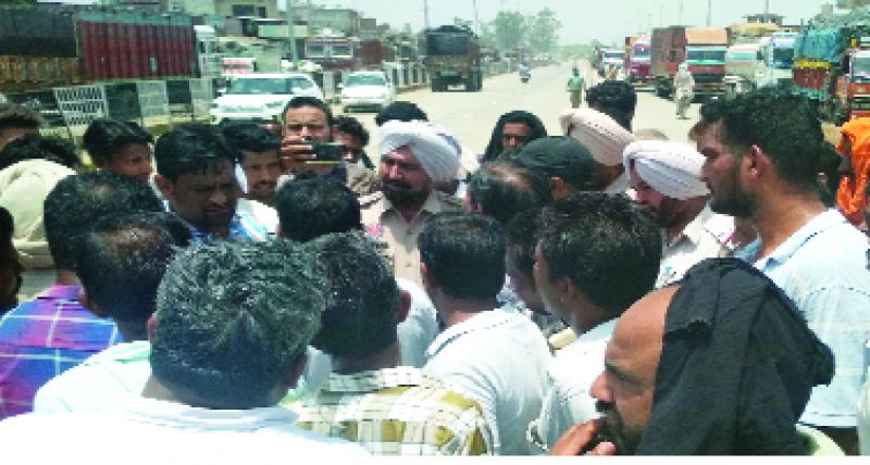 Victim's Family Talking to Police