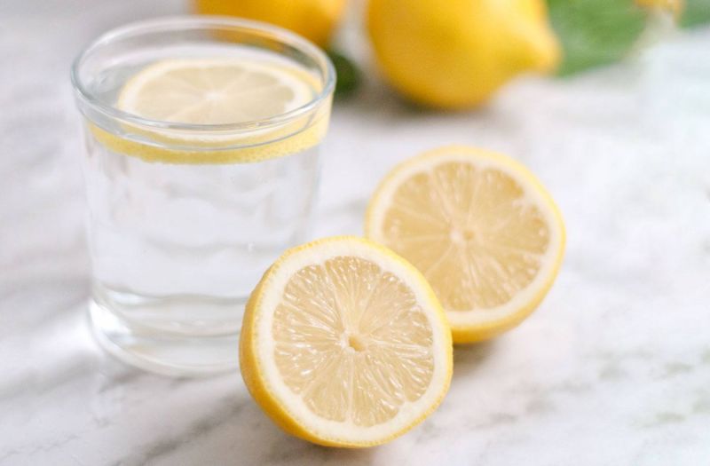 lemon water,