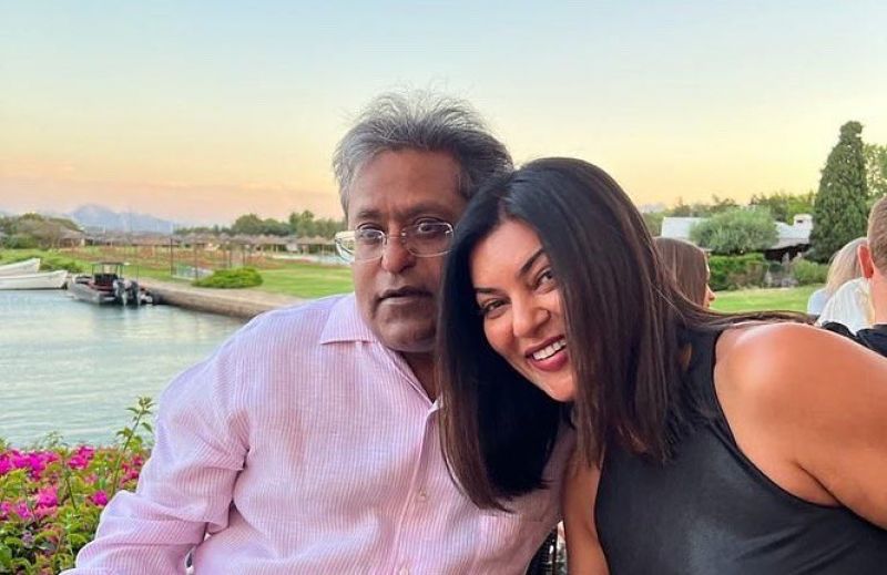 Lalit Modi shares pictures with Sushmita Sen