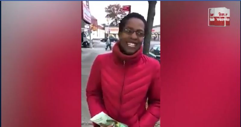 Viral video girl speaking Punjabi