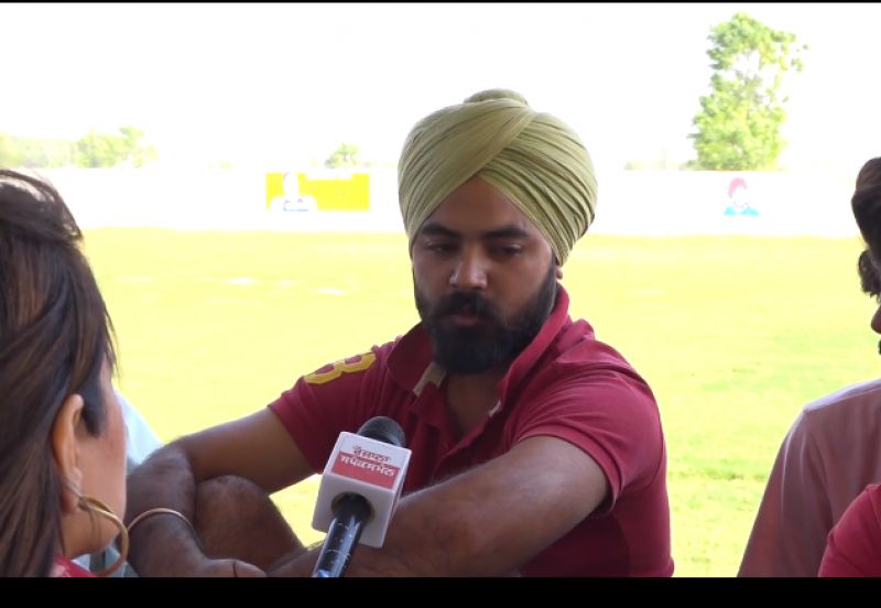 Spokesman Di Sath at Village Diwana