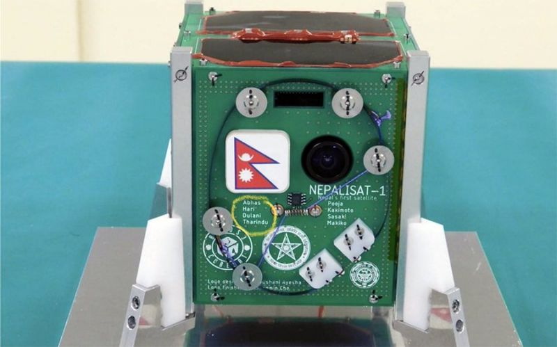 Nepal launches its first satellite from USA