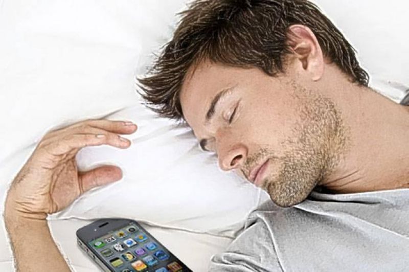 Sleeping with Phone
