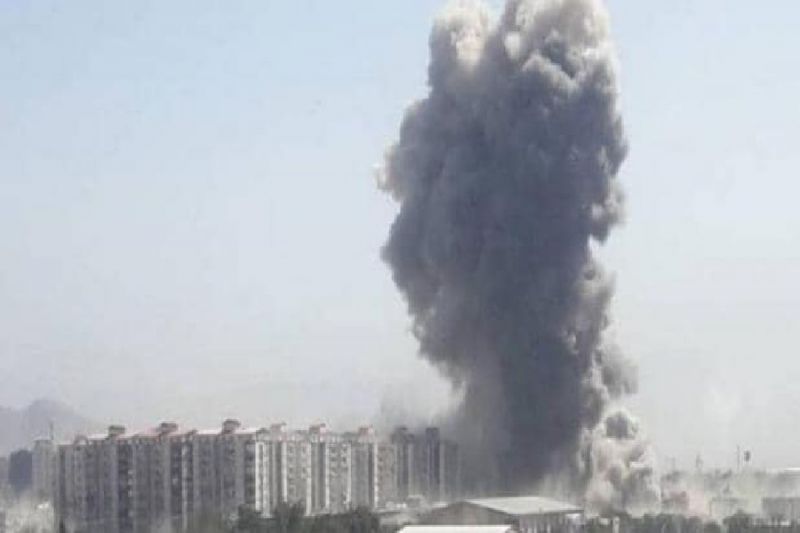 Explosion near the american embassy in Kabul