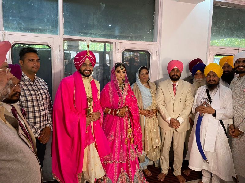 CM Channi 's son married