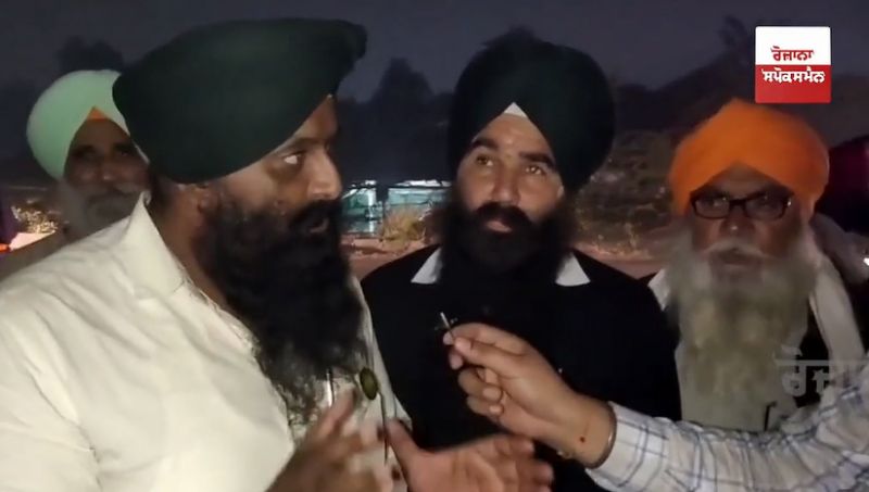 fire at singhu border