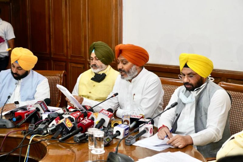 Five Punjab Cabinet ministers present 'report card'; claim almost all Budget targets met 