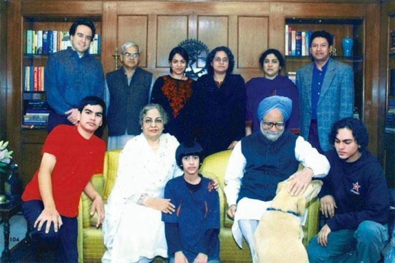 Manmohan Singh's family