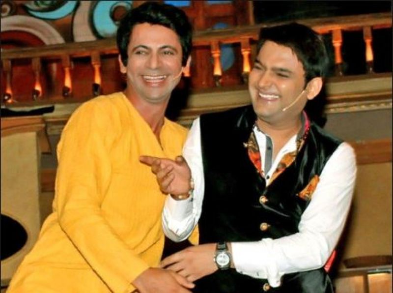 Sunil Grover and Kapil Sharma