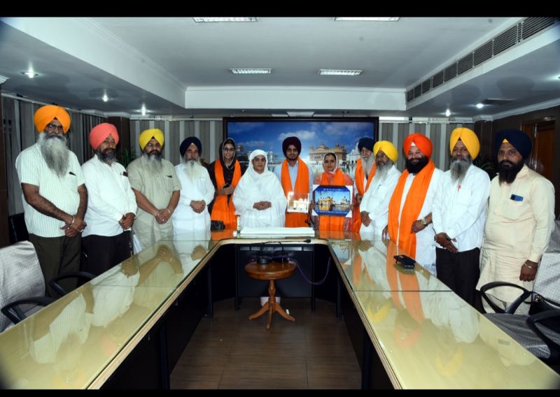 Shiromani Committee honors Bilawal Singh